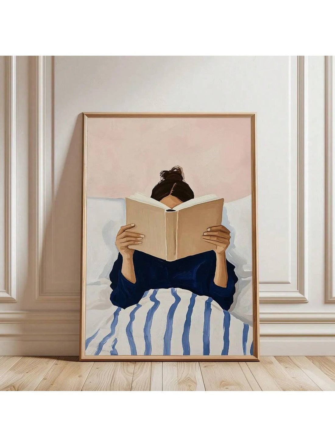 Add a touch of charm and nostalgia to your space with this Vintage Woman Reading Wall Art Poster. Perfect for book lovers, it brings a cozy, aesthetic vibe to bedrooms and living rooms alike. Let this playful piece inspire your next reading adventure while enhancing your decor with timeless elegance.