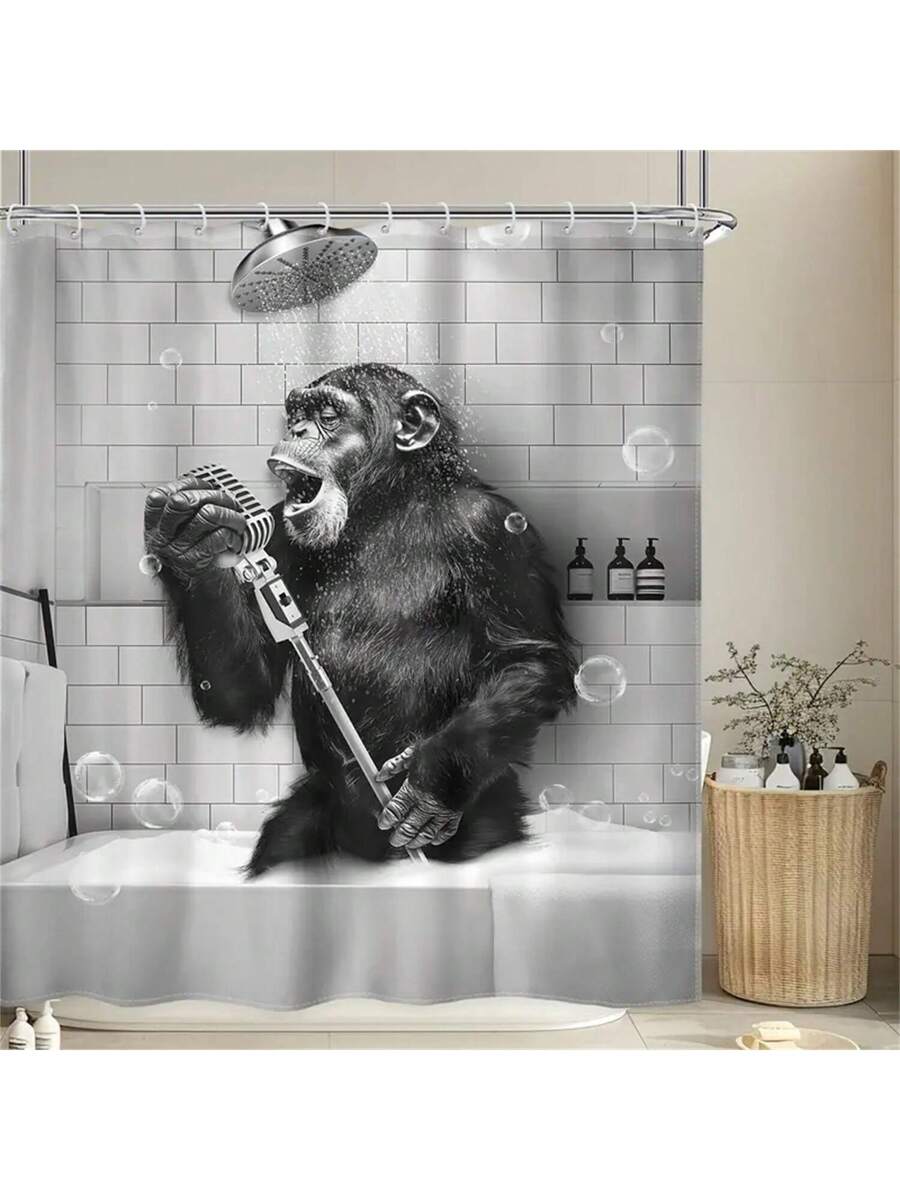 Brighten up your bathroom with this playful watercolor shower curtain featuring pink cherries and strawberries. Waterproof and machine washable, it’s designed to keep your space fresh and fun while making cleanup a breeze. Comes with 12 sturdy hooks for easy installation—turn your daily routine into a juicy splash of color!