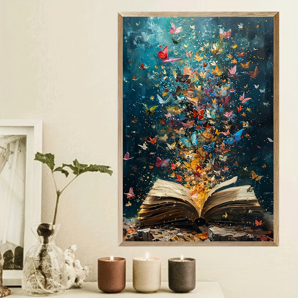 Enhance your living space with our stunning Whimsical Butterfly Dreams canvas art. Featuring a modern abstract design, this piece will inspire and add a touch of whimsy to your home. Let your walls come to life with this beautiful and unique addition to your décor.