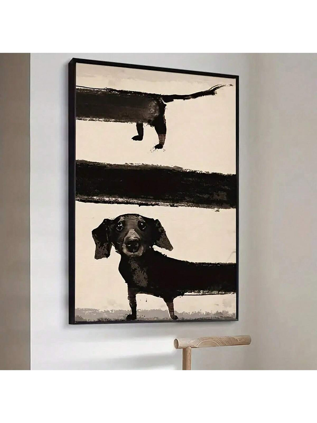 Add a playful touch to your decor with our Whimsical Dog Canvas Art Set. These modern posters are perfect for sprucing up your home or kitchen. Show off your love for dogs with this quirky and fun addition to your space.