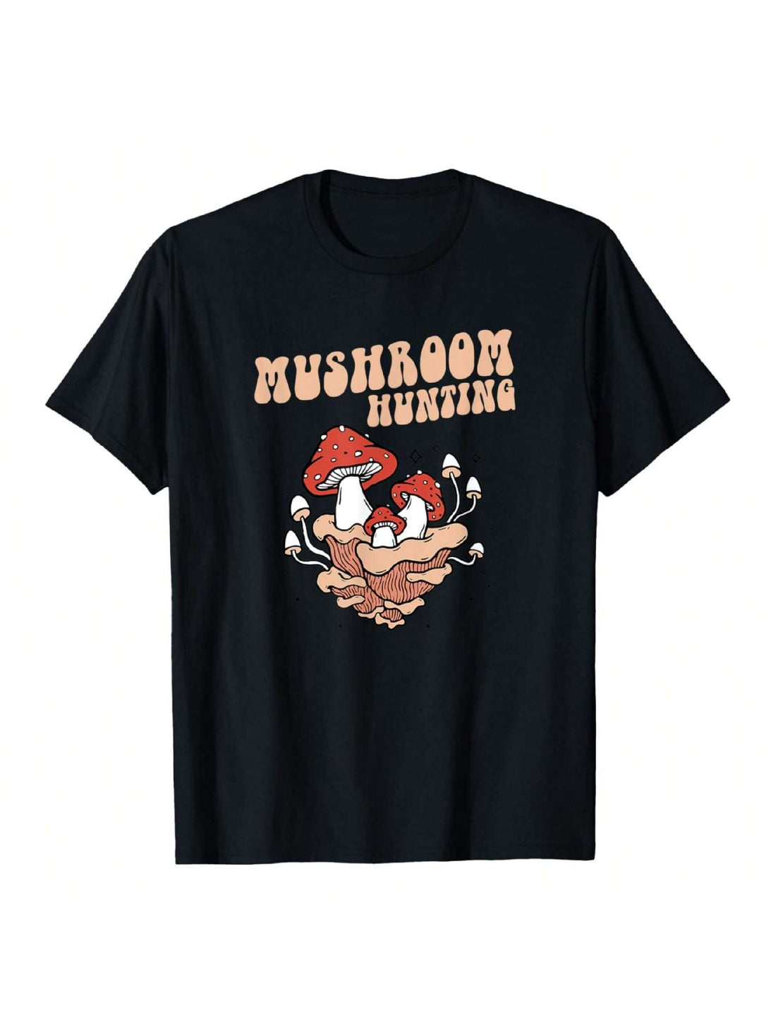 Embrace your playful side with our Whimsical Fungi Aesthetic Cottagecore Mushroom Hunting T-Shirt. This tee is perfect for mushroom lovers, with a fun and unique aesthetic. Show off your love for nature and quirky style with this must-have shirt. (Fungi puns not included.)