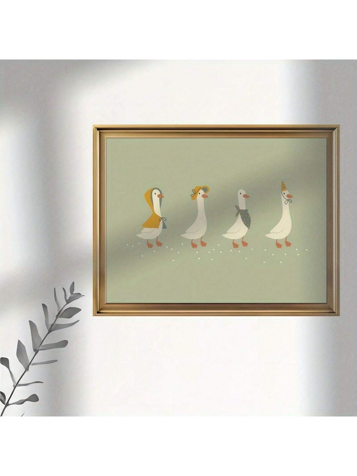 This Whimsical Geese Parade Canvas Art Print is the perfect addition to any home or office space, bringing a touch of charm and whimsy to your decor. The frameless design adds a modern touch, while the high-quality canvas and vibrant colors make for a stunning display. Elevate your space with this delightful art piece.