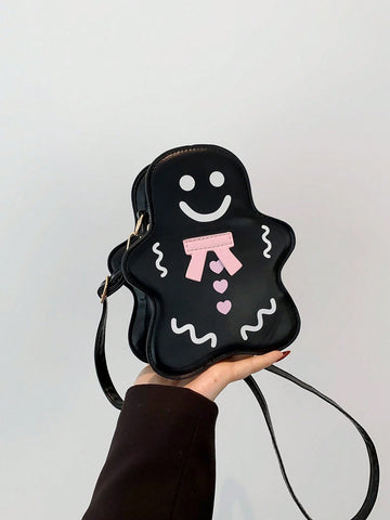 Add some whimsical charm to your style with our Whimsical Gingerbread Man PU Leather Shoulder Bag! Crafted with high-quality materials, this bag is not only perfect for Halloween, but also makes a unique and thoughtful gift. With its spacious design and durable construction, it's the perfect accessory for any occasion.