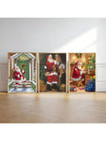 Add some festive cheer to your home with these Whimsical Vintage Santa Claus Canvas Prints! Featuring jolly and nostalgic images of Santa, these prints are perfect for adding a touch of vintage charm to your walls this holiday season. Spread the merry and bright with this festive wall art.
