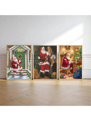 Add some festive cheer to your home with these Whimsical Vintage Santa Claus Canvas Prints! Featuring jolly and nostalgic images of Santa, these prints are perfect for adding a touch of vintage charm to your walls this holiday season. Spread the merry and bright with this festive wall art.