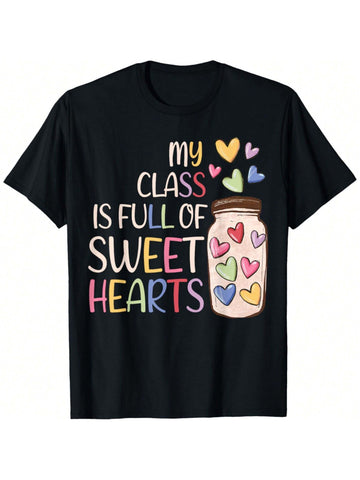Spread the love this winter with our Winter Woman T-Shirt! Celebrate Valentine's Day in style with our sweet and playful "My Class Is Full Of Sweethearts" design. Available in sizes S-2XL, this tee will make a perfect gift for the beloved teacher in your life. (Pun-tastic, right?!)