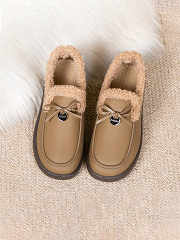 Expertly crafted for optimum comfort, these Women's Bow-Decor Flat Ankle Boots are designed to keep you warm and cozy all winter long. With a plush lining and adorable bow detailing, these boots are the perfect combination of style and functionality. Stay fashionable and comfortable this winter season.