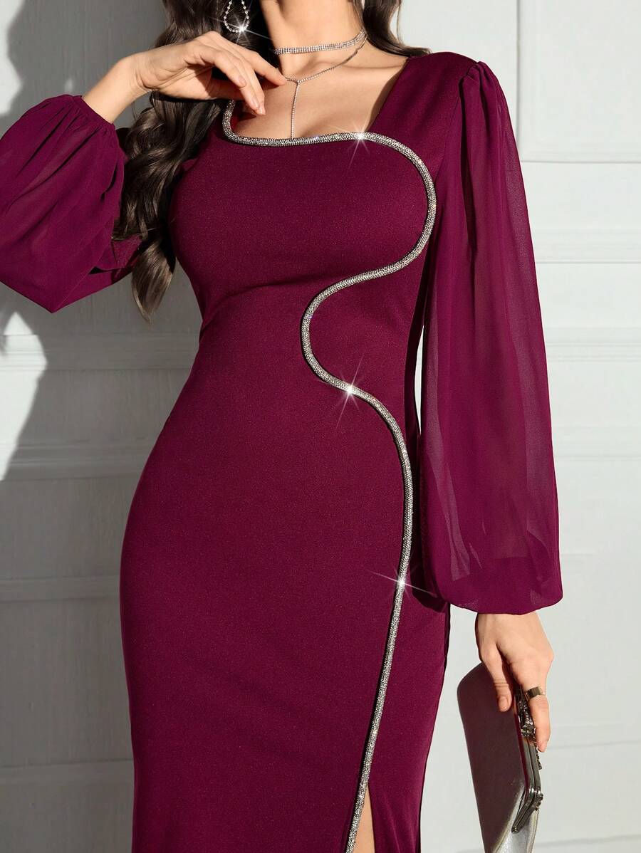 Elevate your everyday wardrobe with this versatile long sleeve dress, designed for modern women who value both comfort and style. The striking contrast color trim adds visual interest and dimension, creating a polished look that transitions seamlessly from casual outings to relaxed social gatherings. Crafted with quality fabrics that move with you, this dress offers an effortless silhouette that flatters various body types. The long sleeves provide practical coverage while maintaining a contemporary aesthet