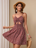 Get ready to turn heads at the beach with our Women's Elegant Hollow-Out Waist Short Dress! This versatile and stylish dress features a unique hollow-out waist design that will accentuate your curves while keeping you cool and comfortable. Perfect for a beach vacation, this dress will make you stand out while giving you a playful, carefree vibe.