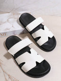 These Women's Hook and Loop Closure Stacked Platform Slipper Sandals feature an adjustable strap and a trendy elevated base to ensure every shoe fits perfectly. Designed with a festive touch for the holiday season, these platform sandals provide the ideal height while maintaining excellent stability for indoor gatherings or outdoor Christmas walks.