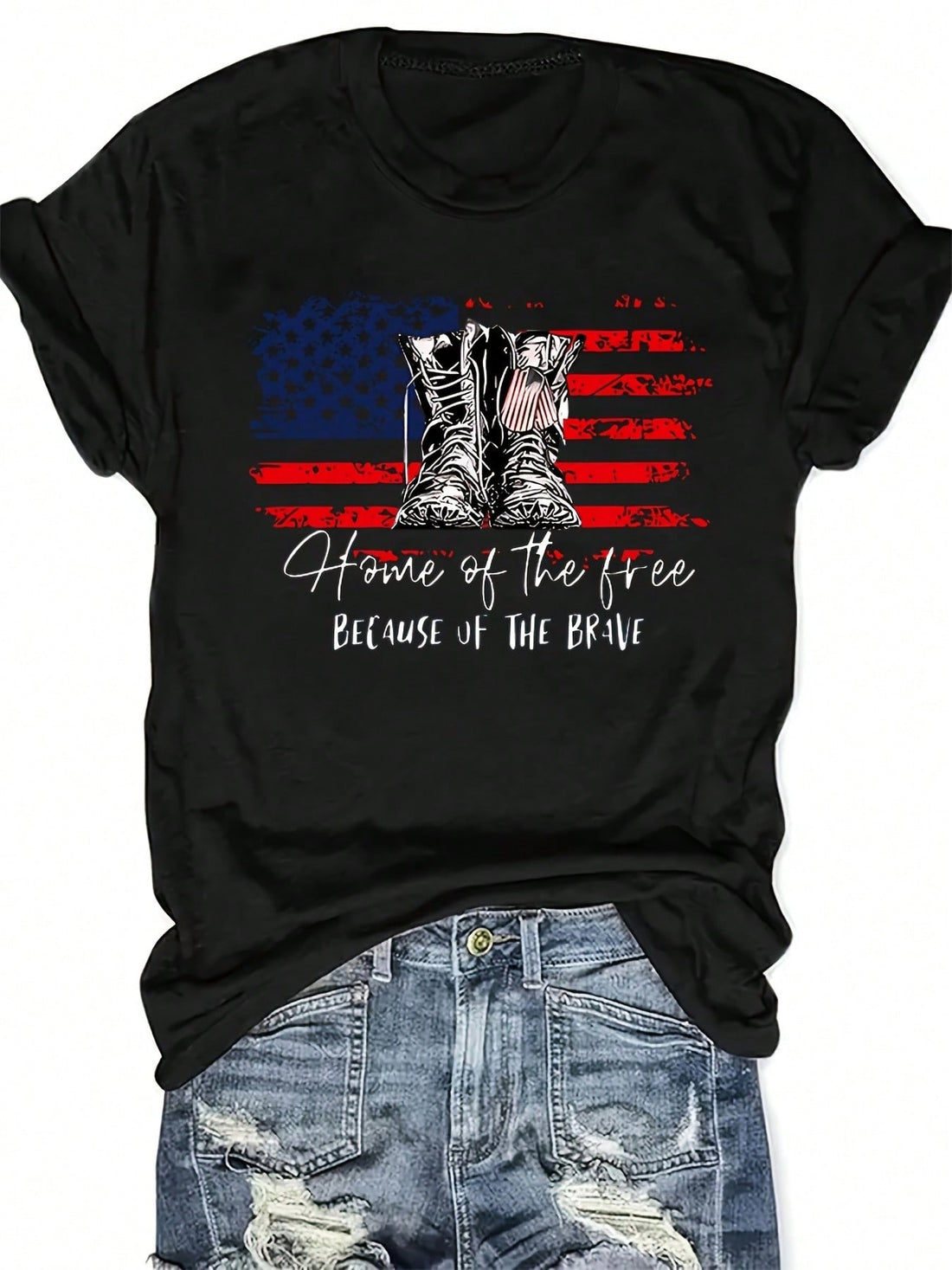 Celebrate freedom in style with this Women’s Independence Day Graphic T-Shirt! Featuring a fun, eye-catching design, this short sleeve top is perfect for sunny summer days and casual outings. Lightweight and comfy, it keeps you cool while showing off your patriotic spirit with a playful twist. Ideal for barbecues, parades, or just relaxing with friends, this tee adds a splash of festive flair to your wardrobe.