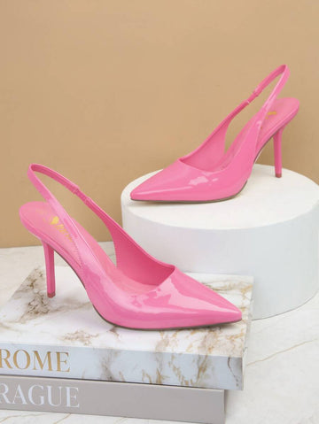 Elevate your wardrobe with these sophisticated stiletto heels designed for the modern woman who values understated elegance. The pointed toe silhouette elongates the leg, while the sling-back strap ensures a secure, comfortable fit throughout the day. Crafted with minimalist aesthetics in mind, these heels transition seamlessly from office to evening events. The sleek design pairs effortlessly with dresses, skirts, or tailored trousers. Perfect for anyone seeking timeless style without compromise.
