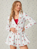 Turn heads this season with our Women's Red Rose Ditsy Floral Peplum Hem Mini Dress. Perfect for autumn and winter, its charming floral print and flirty peplum hem add a playful touch to your wardrobe. Cozy yet stylish, this dress effortlessly blends comfort with a fun, feminine vibe for any occasion.