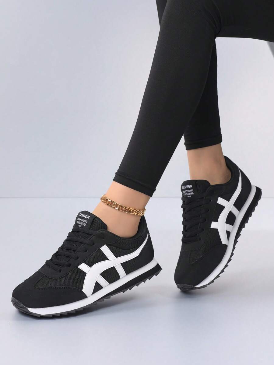 Step back in time with these charming retro round toe lace-up sneakers designed for the modern woman. Crafted with soft, breathable materials, they keep your feet cool and comfortable whether you're running errands or enjoying a summer stroll. The classic silhouette pairs effortlessly with everything from vintage dresses to casual jeans, making them your go-to shoe for any occasion. Durable construction means they'll be your reliable companion season after season. Slip them on and feel the perfect blend of 