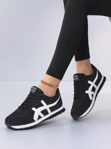 Step back in time with these charming retro round toe lace-up sneakers designed for the modern woman. Crafted with soft, breathable materials, they keep your feet cool and comfortable whether you're running errands or enjoying a summer stroll. The classic silhouette pairs effortlessly with everything from vintage dresses to casual jeans, making them your go-to shoe for any occasion. Durable construction means they'll be your reliable companion season after season. Slip them on and feel the perfect blend of 