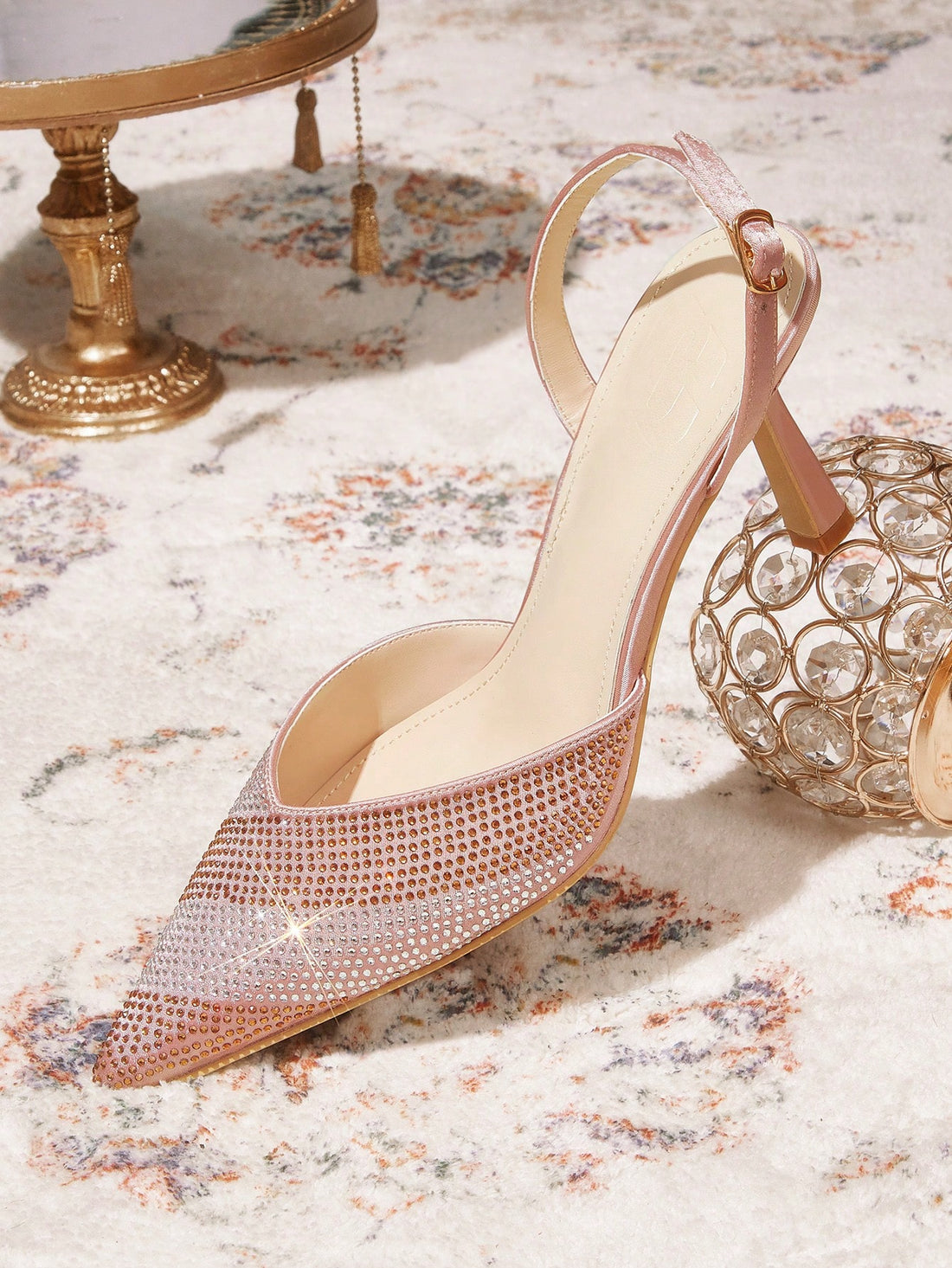 Upgrade your shoe game with our Women's Rhinestone-Embellished Stiletto Heels, perfect for any occasion. These elegant slip-on pumps feature stunning rhinestone embellishments, offering a touch of glamour to your outfit. With a classic stiletto heel, you'll feel confident and stylish with every step.