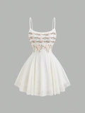 Step into summer with this Y2K-inspired vacation dress, featuring delicate lace trim that adds a flirty touch to your sunny adventures. Lightweight and breezy, it’s perfect for effortless style whether you’re beachside or exploring new spots. Embrace playful vibes and turn heads with this fun, feminine dress made for unforgettable warm-weather moments.