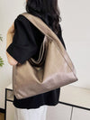 Retro Casual Single Shoulder Tote Bag: Stylish & Spacious