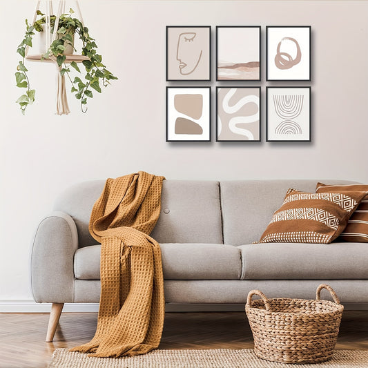 This Boho Chic Canvas Poster Set is a perfect gift for modern art enthusiasts. With its unique bohemian design, it adds a touch of sophistication to any home decor. The set also makes for great fall room decoration, bringing warmth and style to any space.