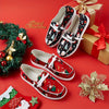 Stylish Women's Christmas Print Canvas Shoes: Casual, Lightweight, and Fashionable Sneakers