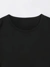 Elegant Essentials: Women's Casual Short Sleeve Neck T-Shirt