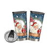 20oz Creative Santa Claus Insulation Water Bottle: Stay Hydrated in Style this Christmas Season!