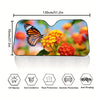 Stay Cool on the Go: Protect and Keep Your Vehicle Cool with the Foldable Butterfly Car Windshield Sun Shade