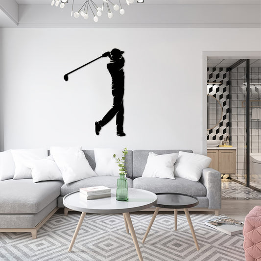 Golf Enthusiast's Paradise: Personalized Metal Wall Art to Tee Up Your Décor