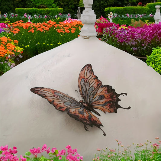 Butterfly Metal Art Wall Decor: A Captivating Wrought Iron Butterfly Decoration for your Home