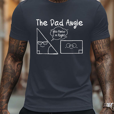 Stay Stylish and Playful with our Cute Cartoon Angle Pattern Men's Trendy Graphic T-Shirt: Perfect Summer Gift for Men