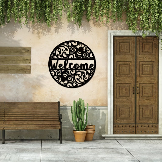 Welcome your guests to your beautiful memory garden with the Bee Club Outdoor Metal Sign. This elegant sign features a lovely bee and vine design, adding a touch of natural charm to your outdoor decor. Made from durable metal, it will withstand the elements and last for years to come.