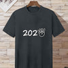 Funny New Year Announcement Patterns: Men's Trendy T-Shirt for Summer Outdoor Fun - Perfect Gift for Men