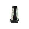 Greenery Flowers Boots, Watercolor Art Martin Boots for Women