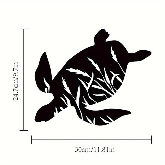 Stunning Sea Turtle Metal Wall Art: Exquisite Modern Décor Gift for Your Home