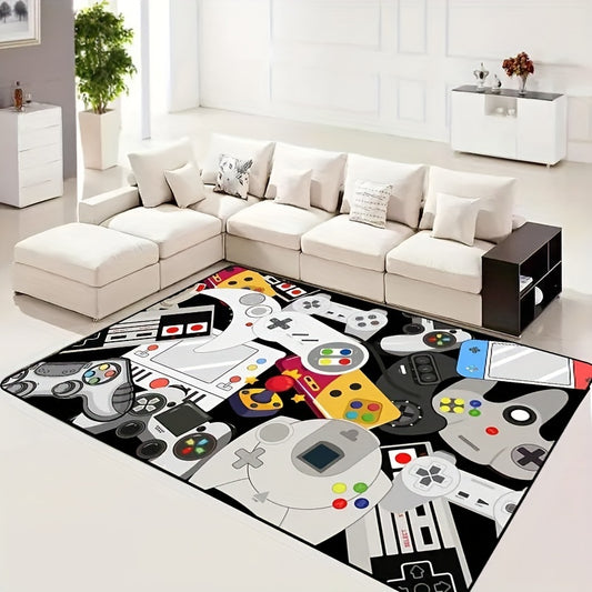 Enhance the Gaming Experience with our 3D Game Rug for Boys' Bedroom and Playroom
