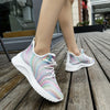 Ultra-Light Lace-Up Mesh Sneakers: Top Choice for Women's Breathable Running and Fashion
