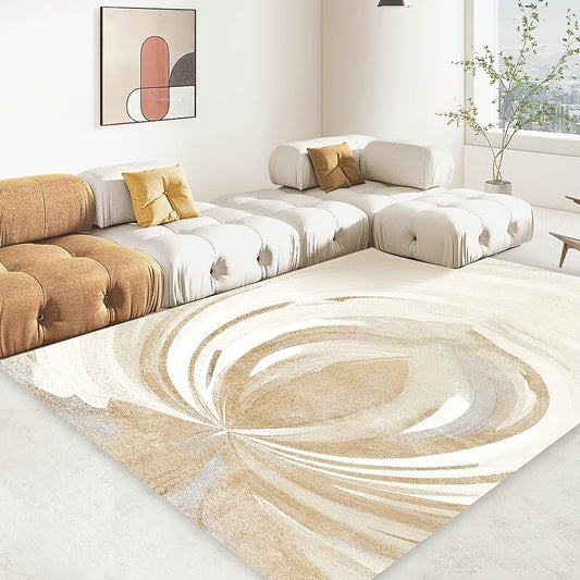 Bring a touch of style to your home with this French Moderne Blocks rug. Made from non-slip, non-shedding material, this 47" x 63" rug is soft, washable, and durable for daily wear and tear. Give your home a modern and contemporary look with this stylish rug.