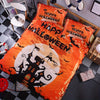 Halloween Castle Moon Duvet Cover Set: Spooky Bedding for a Hauntingly Beautiful Bedroom(1*Duvet Cover + 2*Pillowcases, Without Core)