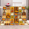 Autumn Plant Element Print Blanket: Cozy and Stylish Throw for Couch, Sofa, or Bed