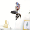 Mermaid Metal Art Wall Hanging: Exquisite Art Decoration for Indoor and Outdoor Spaces