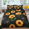 Vibrant Sunflower Dreams: Duvet Cover Set for a Soft and Stylish Bedroom! (1*Duvet Cover + 2*Pillowcases, Without Core)