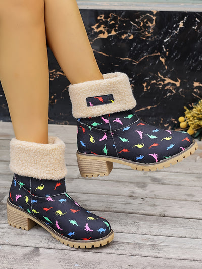 Keep your feet warm and stylish in Winter Wonderland Women's Christmas Style Snow Boots. They are lined with cozy plush lining and a slip-on design for thermal outdoor comfort. Fully waterproof and breathable, these stylish boots are perfect for all of your winter activities.