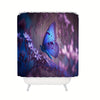 Beautiful Shiny Butterfly Shower Curtain: A Budget-Friendly, Waterproof Addition to Enhance Your Bathroom Décor and Partition Space