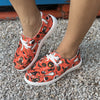 Halloween Chic: Women's Pumpkin Owl Printed Low-Top Canvas Shoes for Casual Outdoor Travel