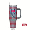 Elephant Car Stainless Steel Tumbler: A Stylish and Insulated Travel Companion for Your Year-Round Refreshments