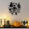 Haunted Elegance: Gothic Metal Wall Art Sculpture for Halloween Home Decor