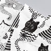 Whimsical Cat Shower Curtain: A Charming and Durable Bathroom Décor for Cat Lovers and Kids