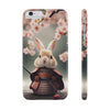 Supper Cute Punny Phone Case, Adorable Rabbit Phone Case in Samurai Japanese Slim Phone Cases, Case-Mate