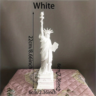 Exquisite Resin Statue of Liberty - A Captivating Decoration for Your Home or Office