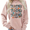 This Women's Colors Teacher Letter Print Sweatshirt is a comfortable and stylish addition to any wardrobe. With a crew neck and long sleeves, it is designed for both spring and fall, keeping you cozy and chic. Its bold letter print adds a unique touch to any look.